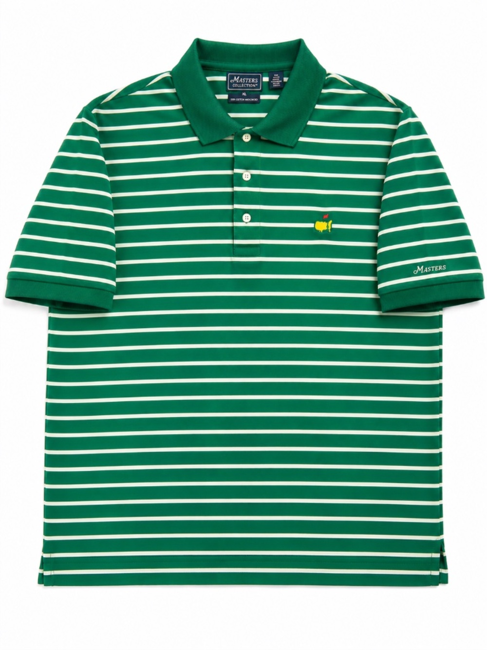 Masters Collection Augusta National Polo Men's XL Green Stripe